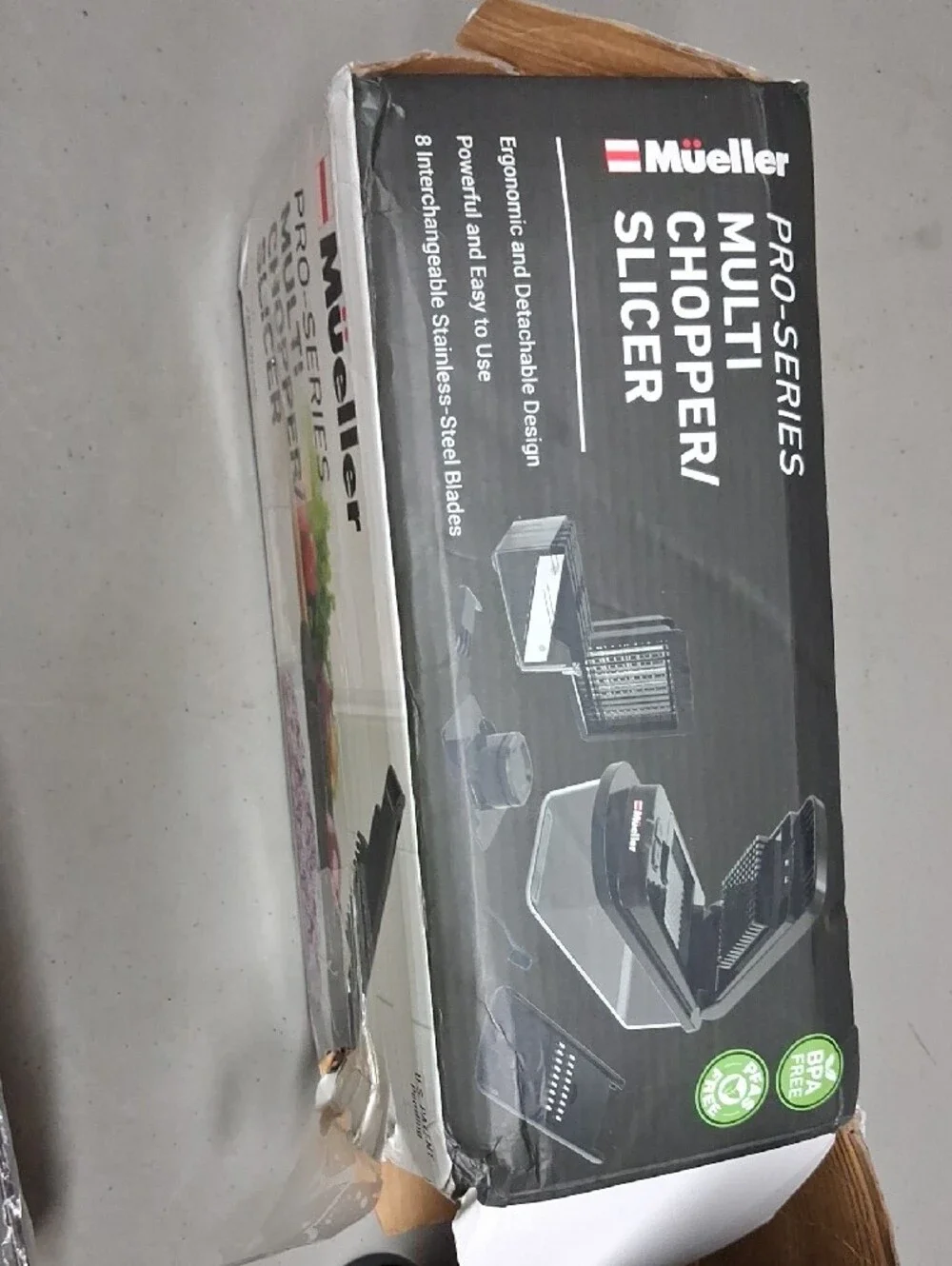 Mueller Pro-Series Multi Chopper & Slicer — Black